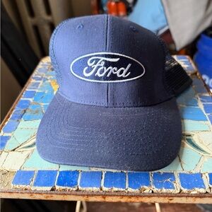 Ford Navy Blue trucker Cap with Logo